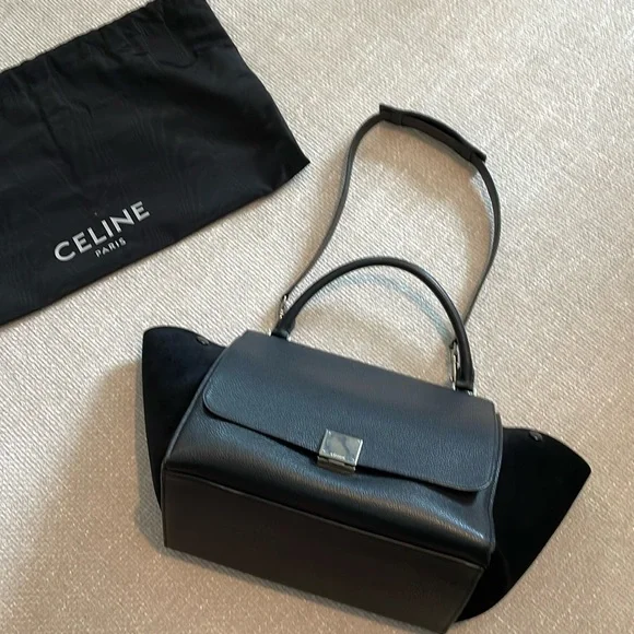 Celine Black Trapeze Bag - Picture 7 of 16